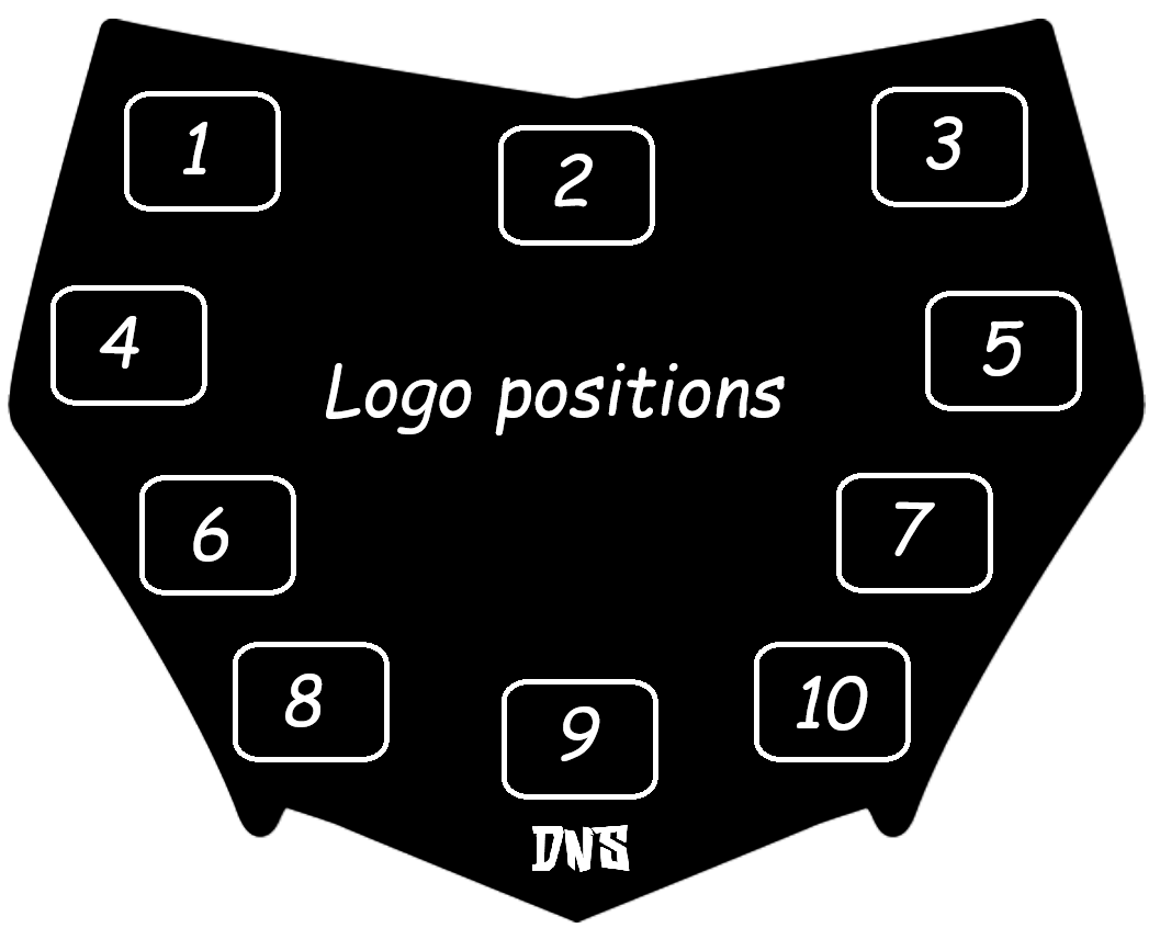 Motocutz Plate Decal